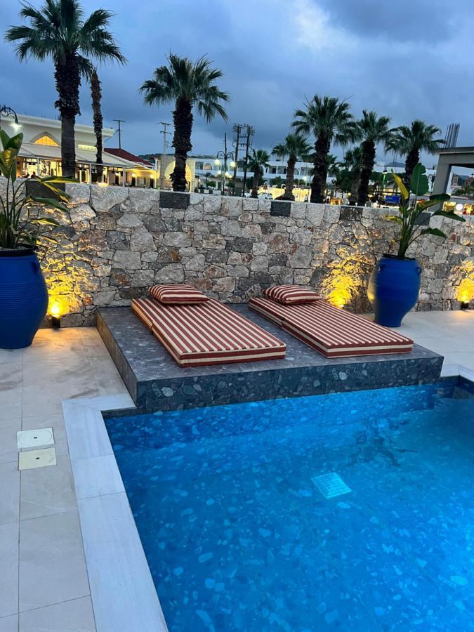 Cora May Central Villa With Private Pool 200M To The Beach Faliraki Luaran gambar